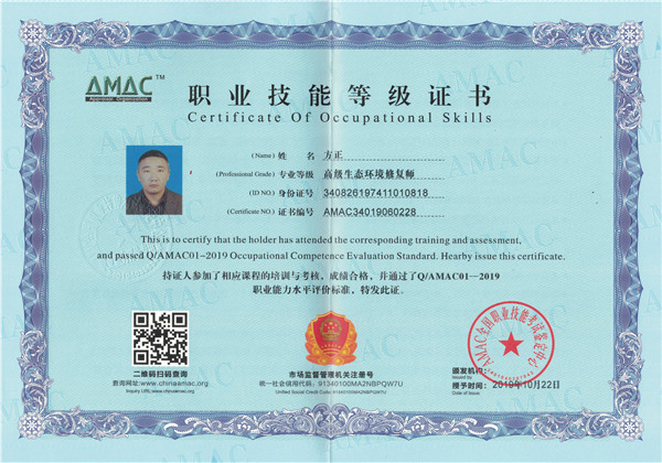 職業(yè)技能等級證書